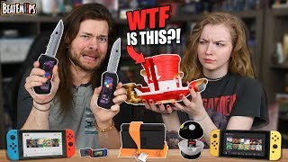 I Buy MY Girlfriend WEIRD Nintendo Switch Accessories!