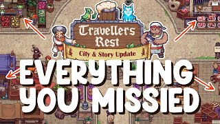 NEW Travellers Rest Trailer Deep Dive | City \u0026 Story Update Coming July 2024!