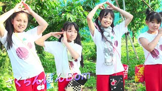 【さくらんぼんBom】紅王ダンス プレミアム Ver. in さくらんぼ狩り交流会 果樹園 天童 2023.6.17