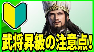 【真・三國無双M】実況 初心者必見！ 武将の昇級で損をしない立ち回りについてまとめてみた！【dynasty warriors m】