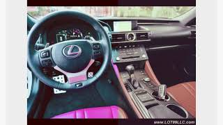 Lot 99 LLC - 2015 Lexus RC RCF