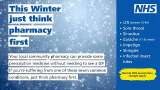 This winter just think Pharmacy First
