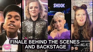 American Idol 2018 Finale Behind the Scenes  Catie Turner Maddie Poppe  Katy Perry Michael J & more