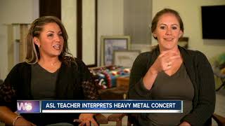Sign language interpreter at concert grabs national attention