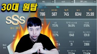 30대 원탑 정복자구간 매드무비 | 랭킹1위 6번 달성 | 최초 세계 랭커 | 미다스