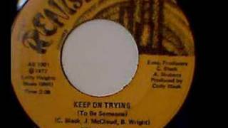 CODY BLACK --- KEEP ON TRYING