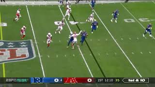 Kyler Murray throws a pick 6 in the pro bowl.