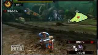 【MH4】ゴア・マガラLv.100　弓ソロ　猫火事場09'07\