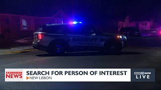 3 found dead in a New Lisbon home, person of interest identified