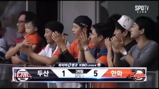 150905 15시즌   한화 108호  김회성 14호 홈런