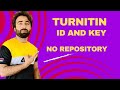 Turnitin class id and enrollment key free 2024 | no repository #turnitinclassid  #employment