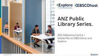 Australia/NZ Reference Centre + MasterFILE on Explora and EBSCOhost!
