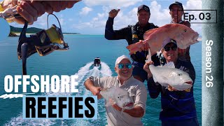 Offshore Mixed Reef Fish: ET uses bait and lures to reel in those Reefies! 🎣🔥