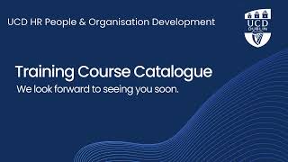 Training Course Catalogue Sept 25