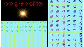 '୨'କ ରୁ '୫' କ ପଣିକିଆ ଶିଖିବା   କହିବା ଓ ଲେଖିବା