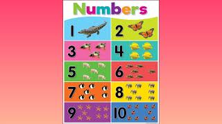 1 To 10 Counting For Kid's | Aduacation video for toddlers |
