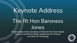 UK IGF 2024 - Keynote Address - The Rt Hon Baroness Jones