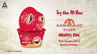 Newly Launched Aashirvaad Svasti Mishti Doi