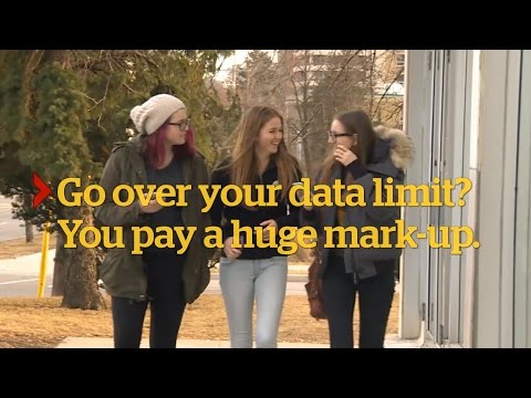 Cellphone data plans: The cost of Rogers, Telus and Bell (CBC Marketplace) Cellphone data plans: The cost of Rogers, Telus and Bell (CBC Marketplace)