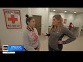 a behind the scenes look at the american red cross wildfire relief efforts