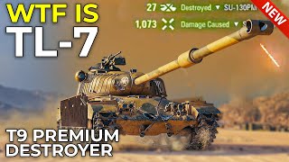 1,440 Clip Damage Premium Destroyer TL-7 | World of Tanks TL-7 Gameplay