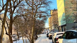 Stockholm Walks: Kristineberg on a beautiful winter day.