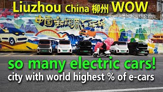 Liuzhou: World New Energy Automobile City | wow! streets full of eletric cars e-cars Freze Nikrob EV