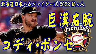 【助っ人】北海道日本ハムファイターズ 2022 コディ・ポンセ「巨漢右腕」