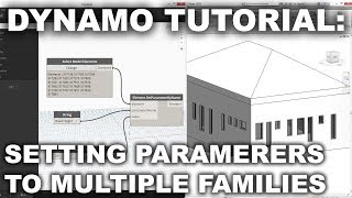 Dynamo Tutorial: Setting parameters by name to multiple elements