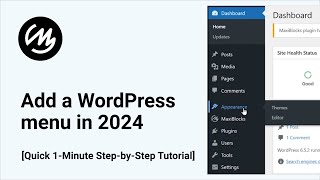 How to Add a Navigation Menu in WordPress 2025 [Quick 1-Minute Step-by-Step Tutorial]