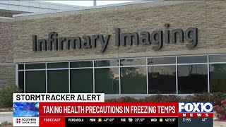 Taking health precautions in freezing temps