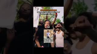 OY Members saw opp in court👨🏾⚖️ and this happened ‼️🔪#oy #sugarhill #gang #court #drill