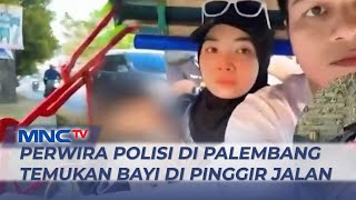Viral! Perwira Polisi di Palembang Temukan Bayi di Pinggir Jalan saat Lari Pagi