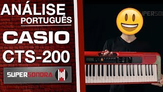 ANÁLISE PORTUGUÊS TECLADO CT-S200 CASIO | LINHA CT-S100 CT-S200 CT-S300