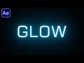 Glow Text Tutorial in After Effects | Without Plugin