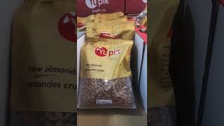 Costco finds!  Raw Almonds #costcobuys #costcofinds  #costco #sell   #rawalmonds #almonds