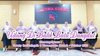 Udang DiBalik Batu Dangdut - Line Dance ||Choreo : Swesty B& Roosamekto Mamek||Kartika Studio