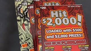 Big Boy Session: $2,000,000 Lucky 7s \u0026 Hit $2,000 — NJ Lottery