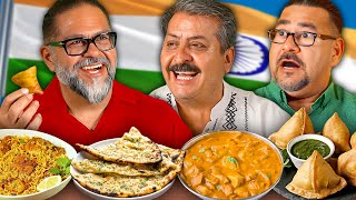 Mexican Dads Try Indian Food!