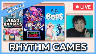 SEAN Playing Rhythm Games - [Headbangers: Rhythm Royale] & [Rhythm Doctor] & [Bits & Bops: Demo]