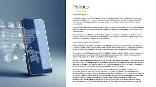 Organization Cybersecurity Policy and Executive summary Week 8