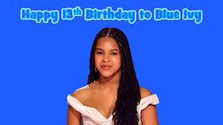 Happy 13th Birthday to Blue Ivy