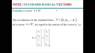 Linear Transformations : Representation Matrix : 8.4