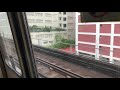 ⁴ᴷ⁶⁰ no not again... smrt trains nsl train ride bt batok → bt gombak kawasaki c151 093 094