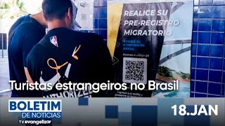 Paraguaios e argentinos visitam as praias do Brasil | Boletim de Notícias | 18/01/25