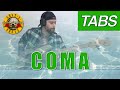 Coma bass bass tabs cover - Guns 'n Roses