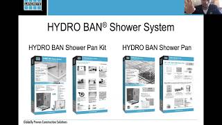 HYDRO BAN 2 Part Shower System