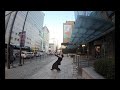 kousuke tanaka danced on the street in korea.