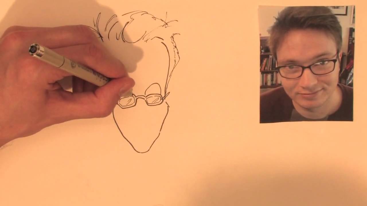 How To Draw Caricatures Step By Step Instructions