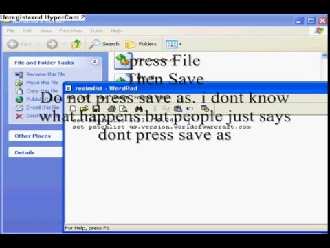 How to change your wow realmlist the easy way How to change your wow realmlist the easy way